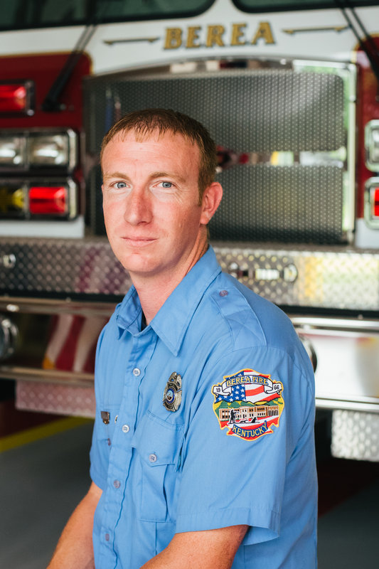 Firefighter Brian Hargis