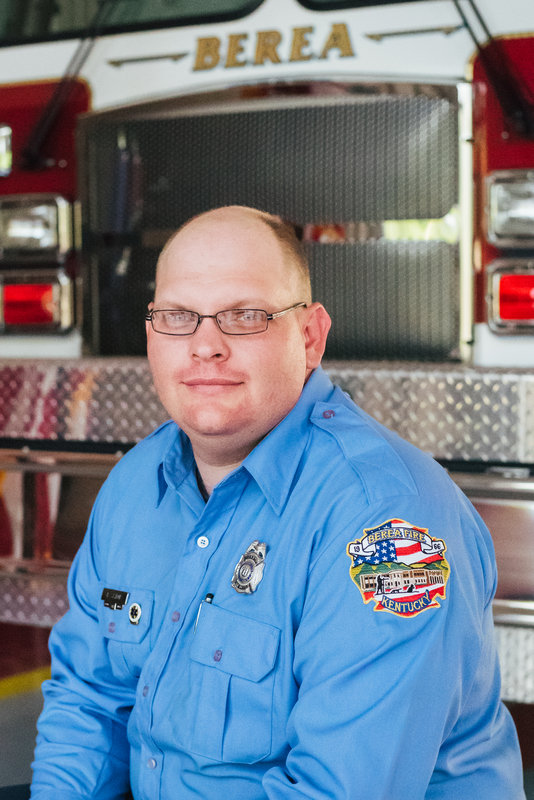 Firefighter Brad Saylor