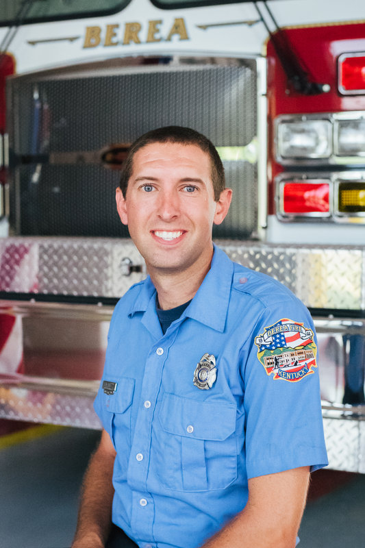 Firefighter Brent Billings