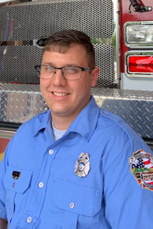 Firefighter Ryan Lunz