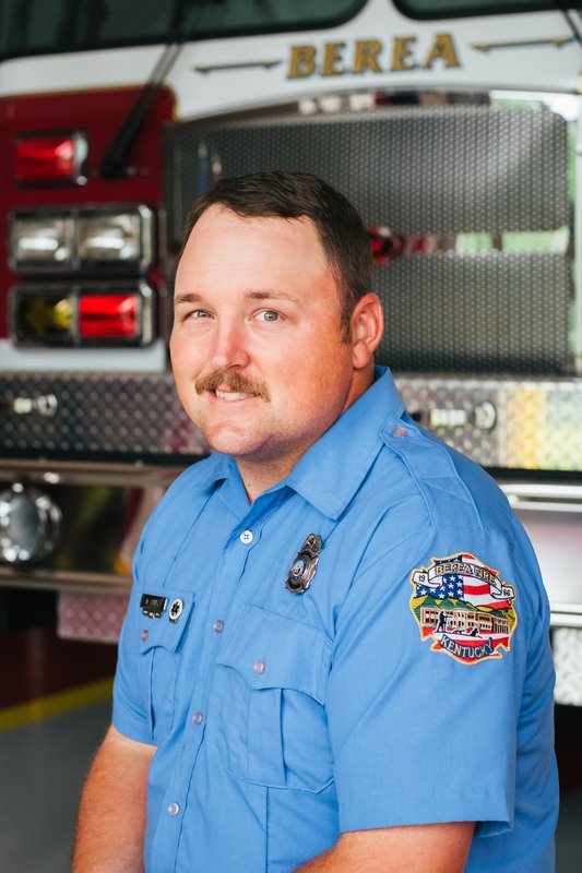 Firefighter Derek Abney